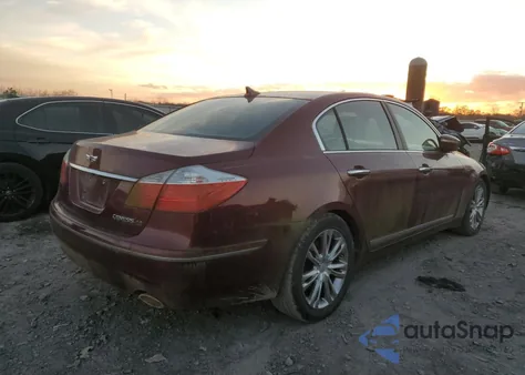 2011 Hyundai Genesis 4.6L из США, поврежденный, VIN KMHGC4DFXBU124358